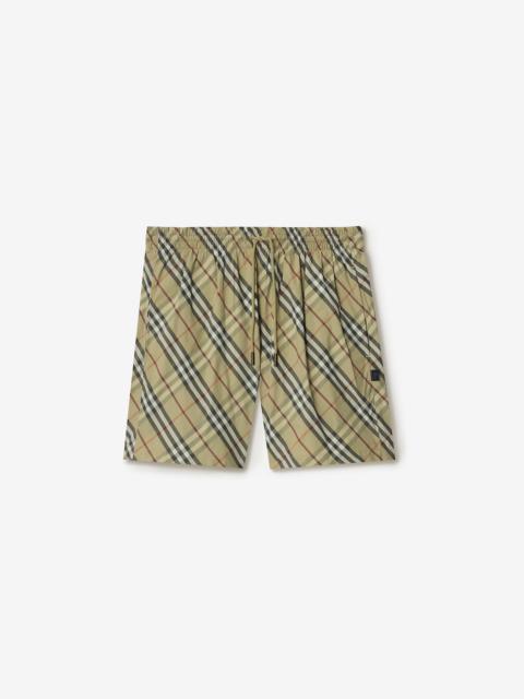 Burberry Check Swim Shorts