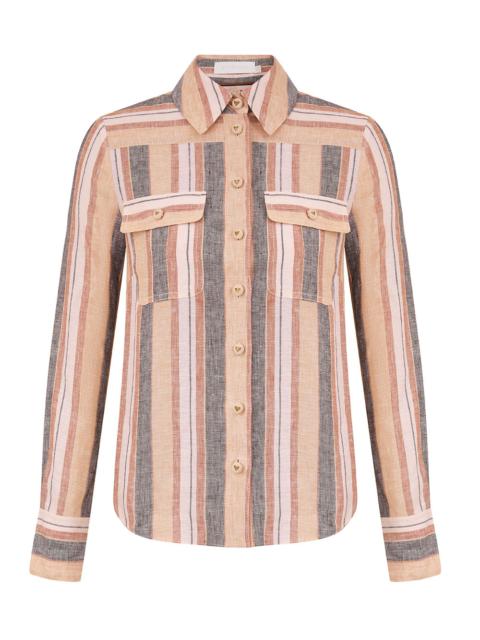 Zimmermann Wanderlust Stripe Shirt