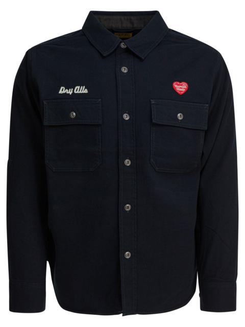 Human Made Shirts Blue