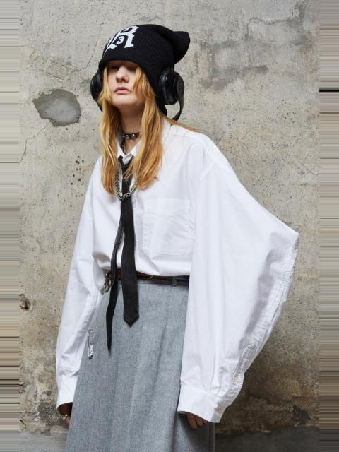 R13 ZIGGY BUTTON DOWN - WHITE