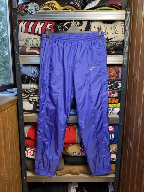 Nike Vintage 90s Nike Purple Nylon Jogger Pants M