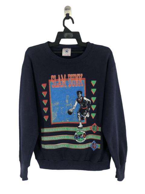 Other Designers Rare Vintage 90' SLAMDUNK Anime Print Sweatshirt