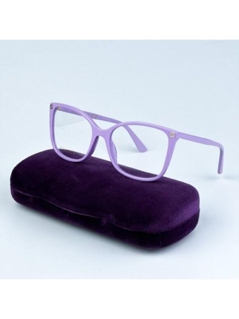 GUCCI NEW Gucci GG0026O 014 Violet Square Women Eyeglasses GG 0026O
