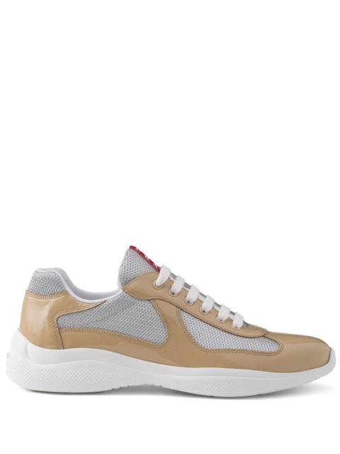 Prada Prada Men America's Cup Leather Sneakers