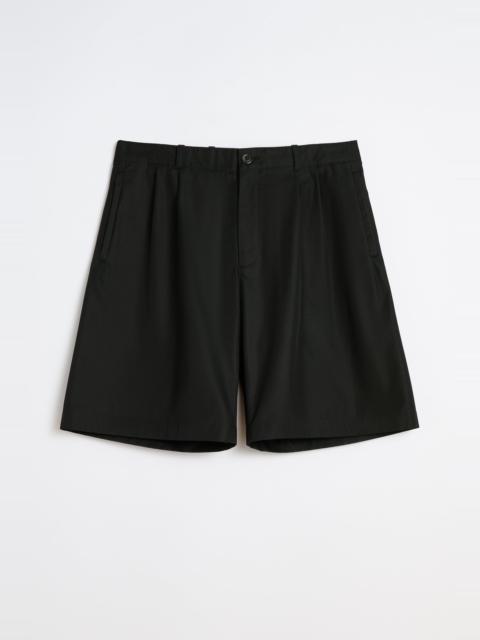 Our Legacy Ponte Shorts Tasteful Black Megatwist Twill