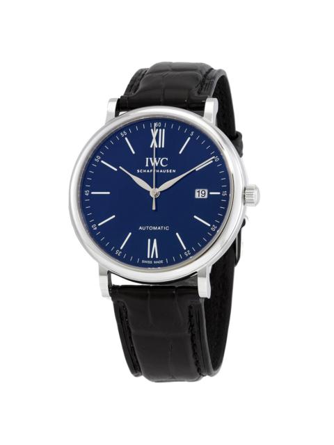 IWC Schaffhausen IWC Portofino Automatic "150 Years" Blue Dial Men's Watch IW356518