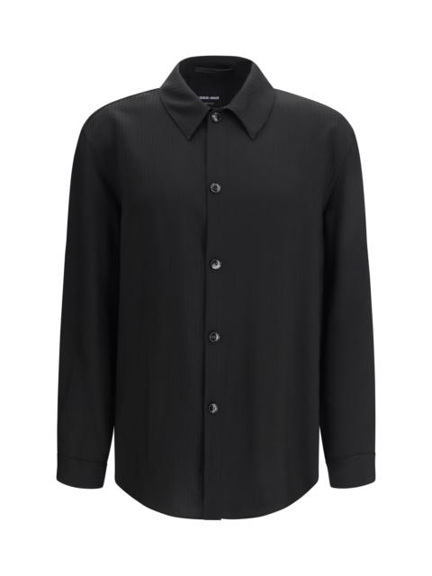 GIORGIO ARMANI Giorgio Armani Men Chevron Viscose Twill Shirt