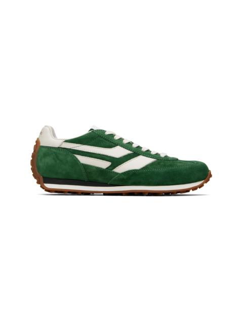 TOM FORD Green Suede Mick Sneakers