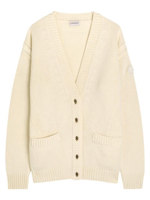 Moncler Moncler Wool and Cashmere-blend Cardigan