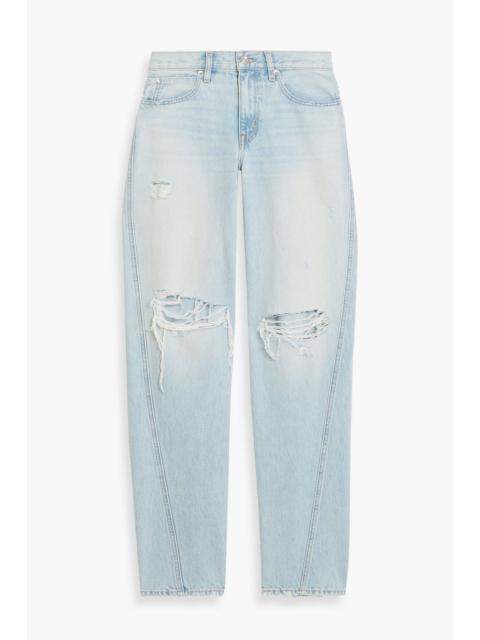 SLVRLAKE Tess Long distressed boyfriend jeans