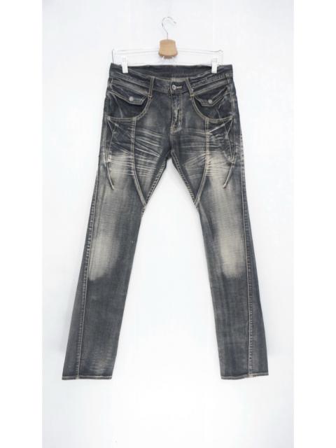 Hysteric Glamour Michel Klein Homme Paris Black Vintage Jeans