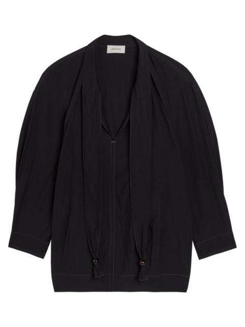 Lemaire Lemaire Scarf-effect Cotton Blouse