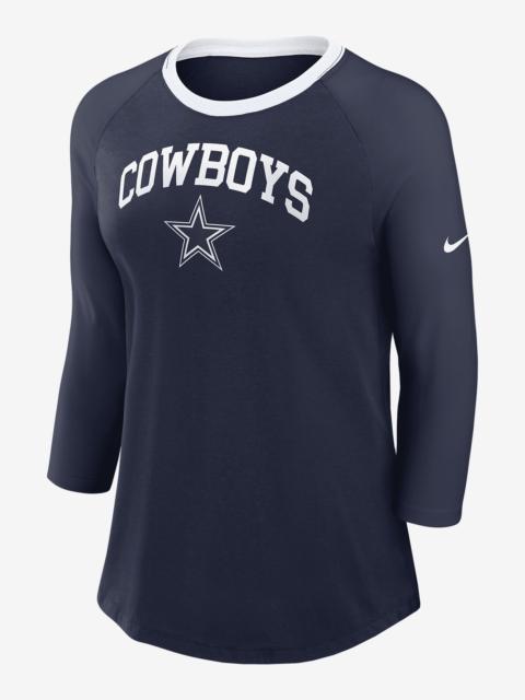 Nike Dallas Cowboys Women's Nike NFL 3/4-Sleeve T-Shirt