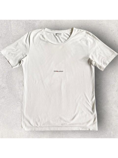SAINT LAURENT SLP Logo T Shirt