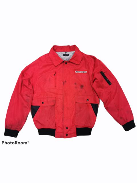 Other Designers Vintage - Vintage Bridgestone Bomber Windbreaker Jacket