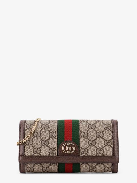 GUCCI Gucci Coated Canvas Ophidia Crossbody Bag With Gg Supreme Motif