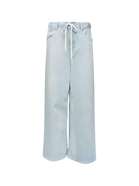 MM6 Maison Margiela Wide-leg denim jeans