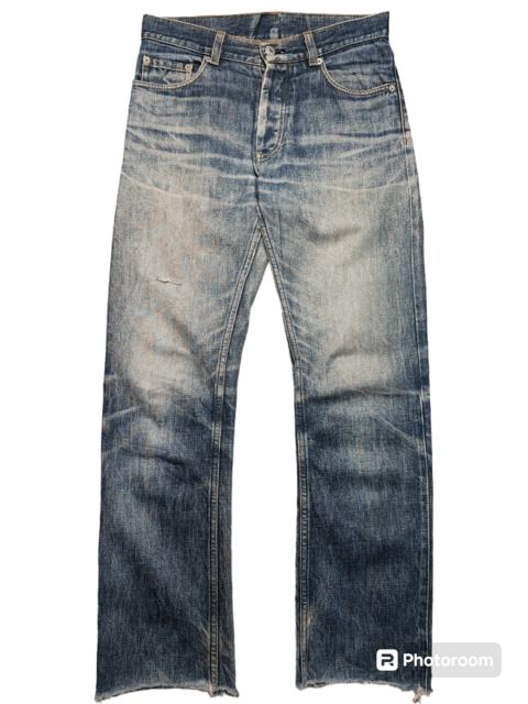 Helmut Lang Helmut Lang Boot Cut SS2000 Distressed Denim