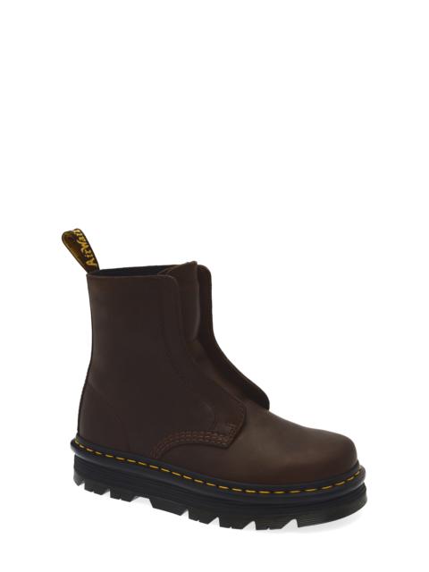 Dr. Martens Dr. Martens Zebzag Laceless Boot in Dark Brown at Nordstrom