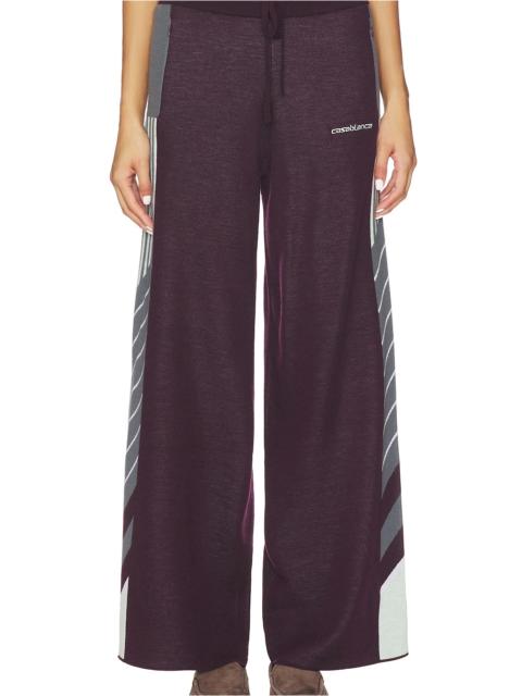 CASABLANCA Diagonal Sporty Trousers