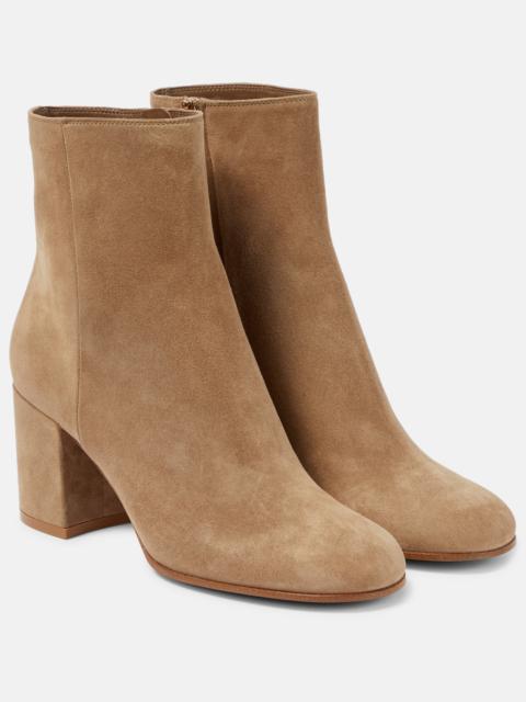 Gianvito Rossi Timber suede ankle boots