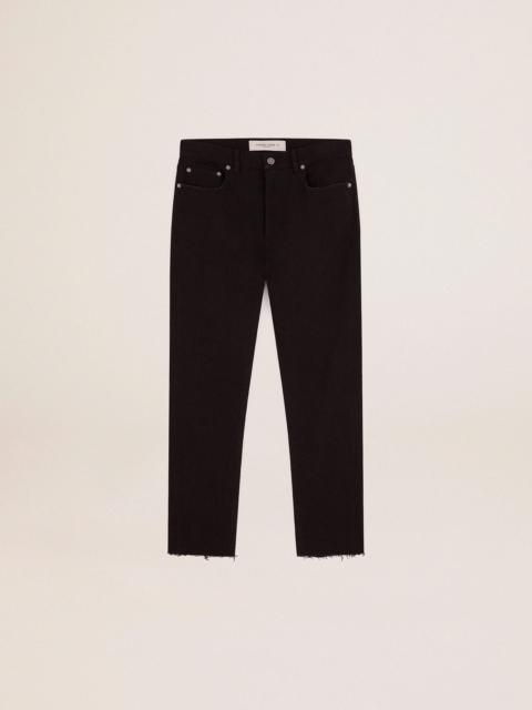 Golden Goose Men's black skinny jeans