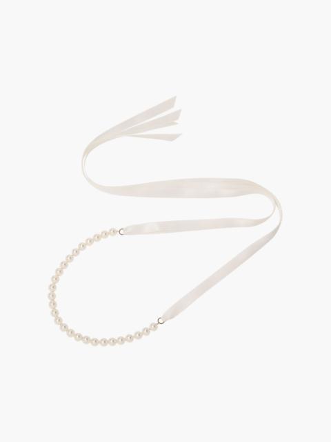 Jennifer Behr Pearl Ribbon Tie
