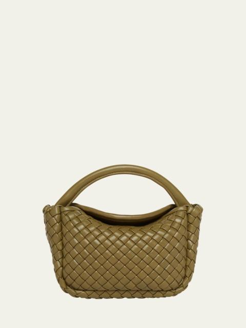 Bottega Veneta Cobble Mini Leather Top-Handle Bag