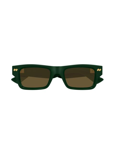 Bottega Veneta DIZZY SQUARE SUNGLASSES