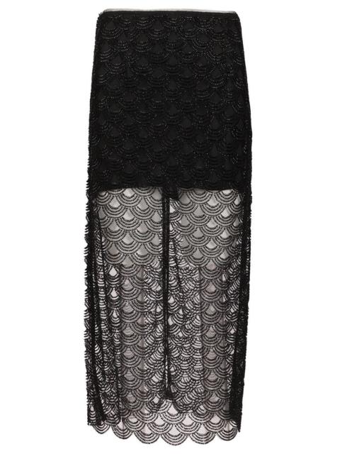 ROTATE Rotate Women Sequin Midi Skirt