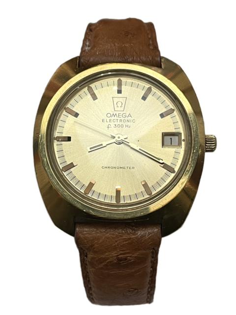 Other Designers Omega - Vintage 1972 Gold Geneve Electronic Chronometer Watch