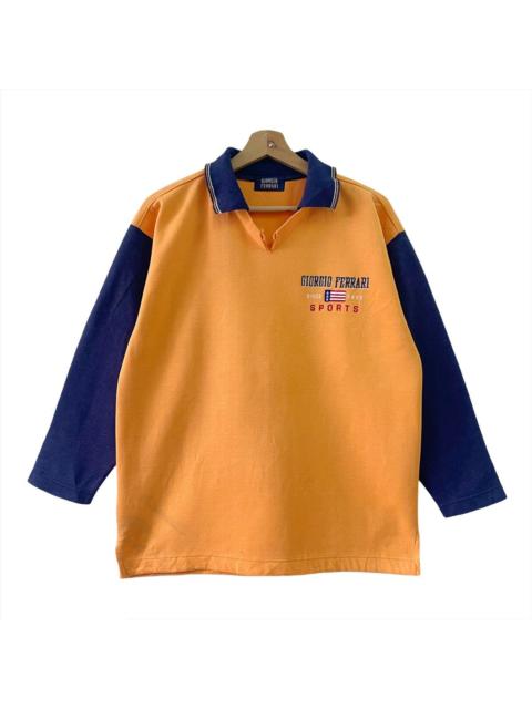 Other Designers Vintage Giorgio Ferrari Sports LongSleeve Size M