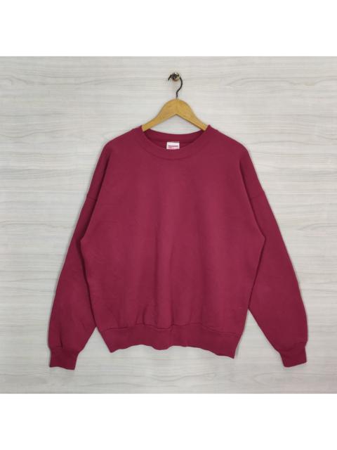 Other Designers Hanes × Vintage - Vtg Hanes Crewneck Sweatshirt Plain