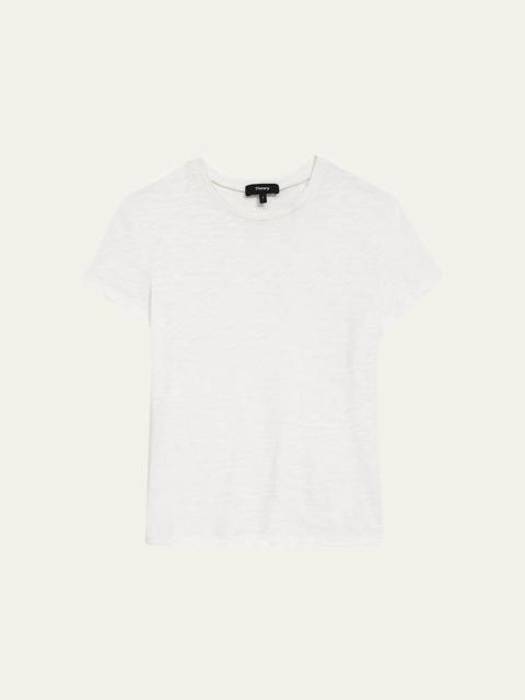Theory Tiny Tee 2 Nebulous Organic Cotton Top