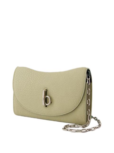 Burberry Burberry Beige Calfskin Rocking Horse Wallet On Chain, Never Carried
(Authentic Pre-Loved)