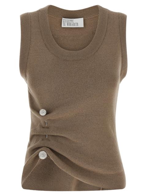 GIUSEPPE DI MORABITO Giuseppe Di Morabito Women Jewel Brooch Top