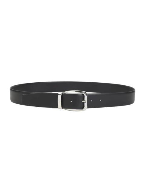 ZEGNA ZEGNA Black Reversible Belt New & Authentic (Men's size:90;)