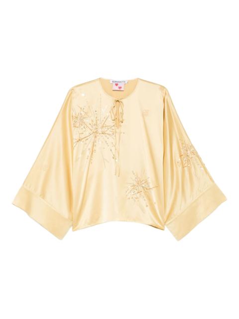 BERNADETTE Naomi sequin-embellishment blouse