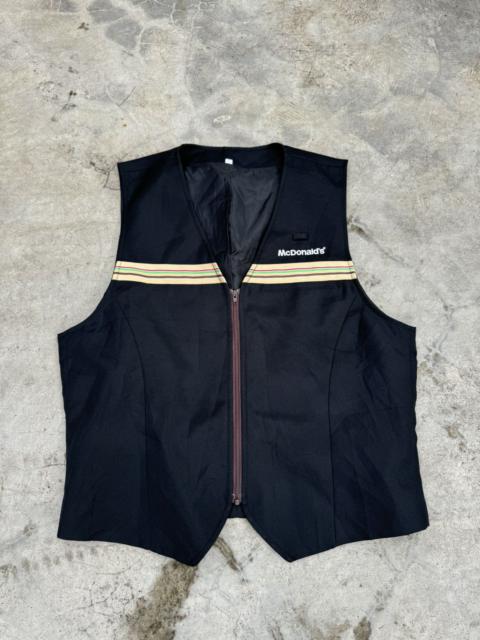 Other Designers Vintage 90s McDonald’s Stripe Vest