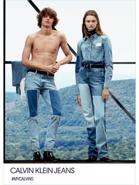 Other Designers Calvin Klein Jeans - F/W 18 - CK 026 Patchwork Jeans