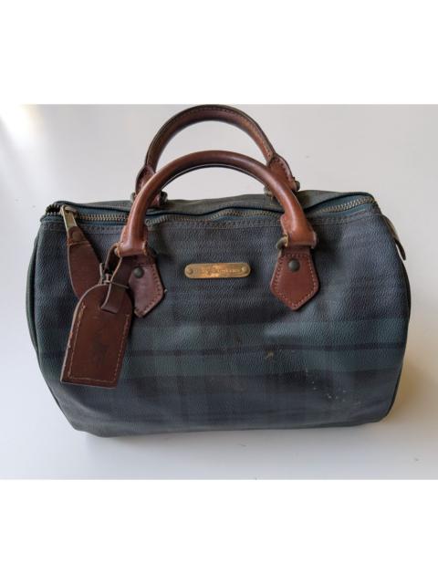 Polo Ralph Lauren Vintage Polo Ralph Lauren Blackwatch Plaid Speedy Boston bag