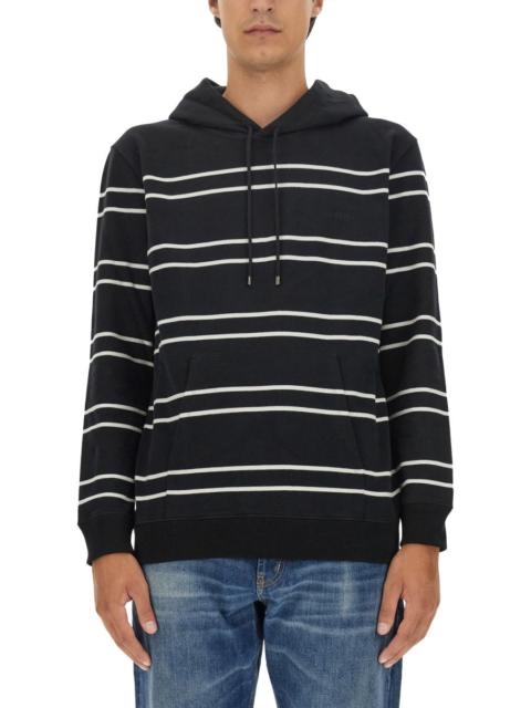SAINT LAURENT Saint Laurent Men Striped Sweatshirt