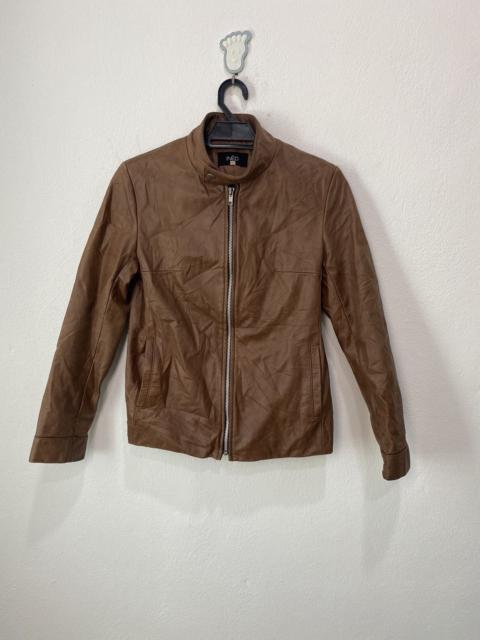 Yohji Yamamoto INED LEATHER JACKET CADUAL STYLE