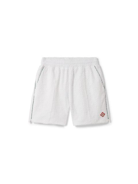 CASABLANCA Monogram Towelling Shorts | Casablanca Paris