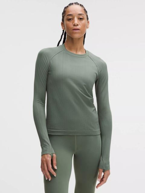 lululemon Rest Less Variegated Ribbed Pullover