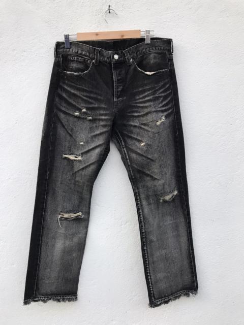 Other Designers Takeo Kikuchi - Made In Japan Takeo Kikuchi Distressed Rips Denim Jeans