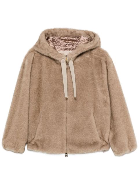 Herno Herno Women Soft Faux-Fur Hooded Jacket