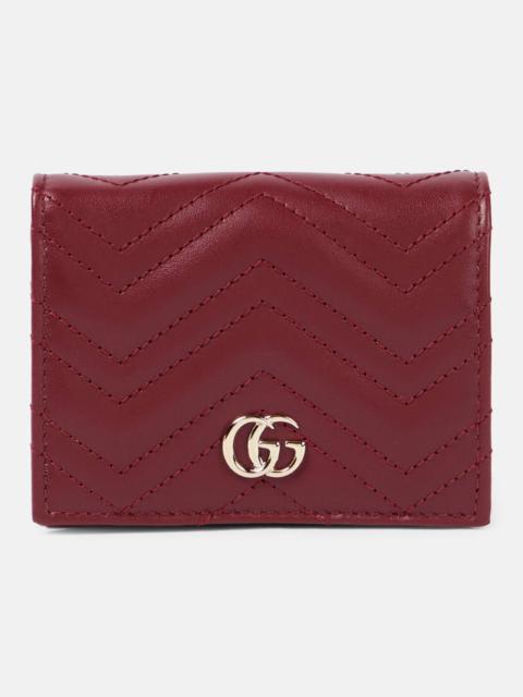 GUCCI GG Marmont leather card case