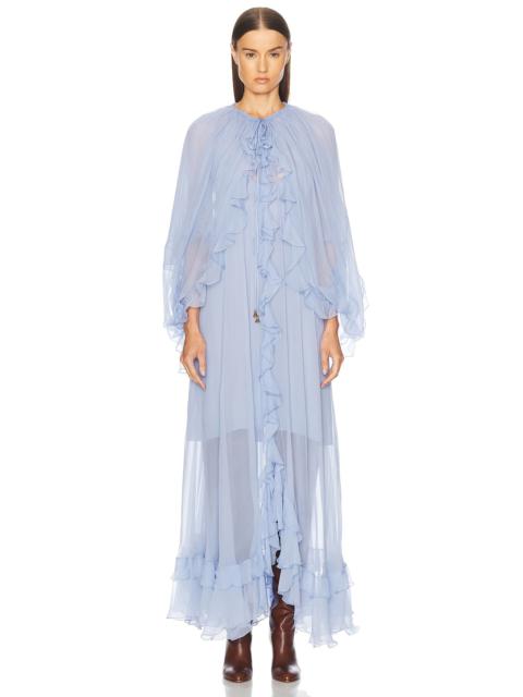 Chloé Chiffon Maxi Dress