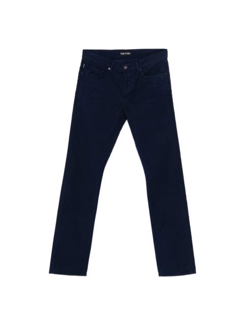TOM FORD Tom Ford Blue Trousers - Regular & Straight-Leg Trousers Men